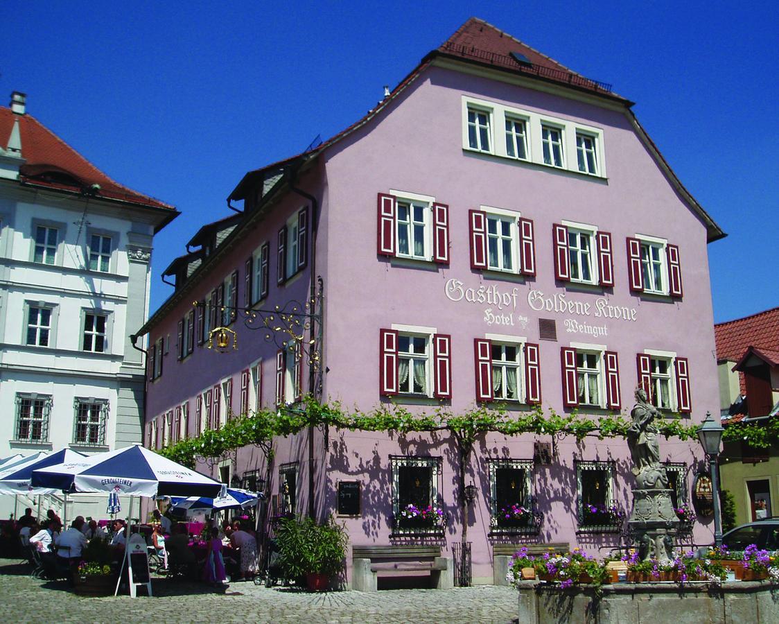 Gasthof & Hotel Goldene Krone Iphofen Ngoại thất bức ảnh